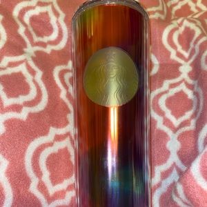 Starbucks NWT Kaleidoscope Tumblr 24 oz Cold Cup